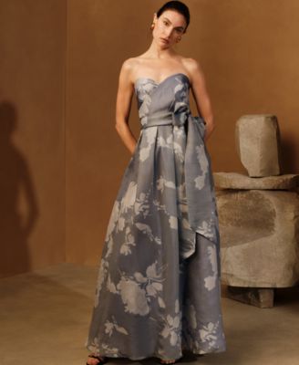 【Donna Karan New York】Floral-Print Ball Gown Donna Karan New York Women's Floral-Print Ball Gown - Macy's