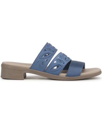 Women's Poppy Washable Block Heel Slide Sandals