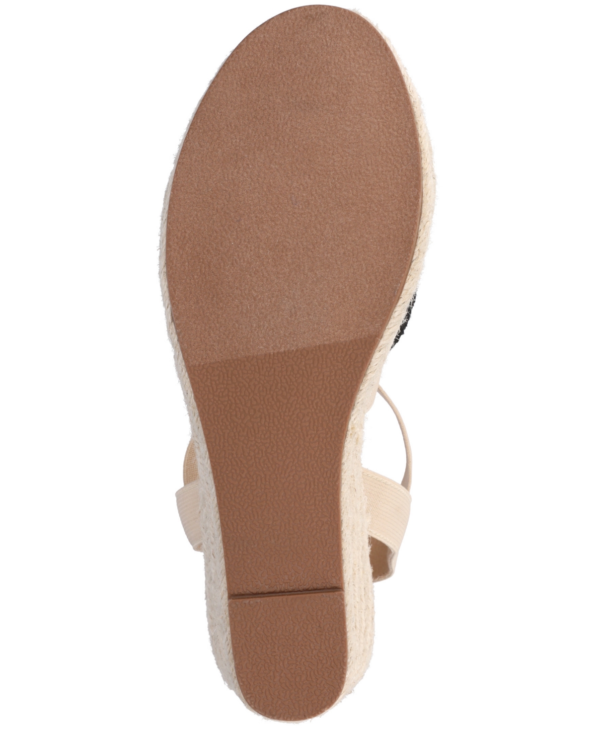 Shop Journee Collection Women's Ashlee Espadrille Platform Wedge Sandals In Black