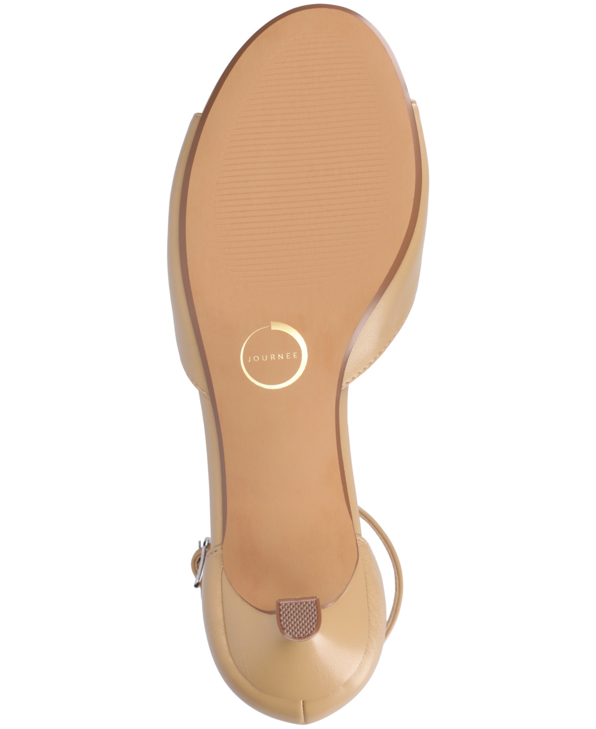 Shop Journee Collection Women's Jezzie Peep Toe Kitten Heel Dress Sandals
