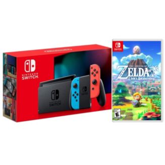 Nintendo Switch 32GB Console - Neon Joy-Con - New Version with