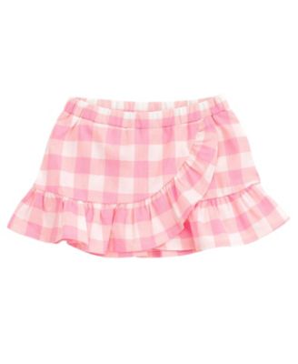 Baby Girls Bodysuit Ruffle Skirt and Bow Headband 3 Piece Outfit Set Newborn to