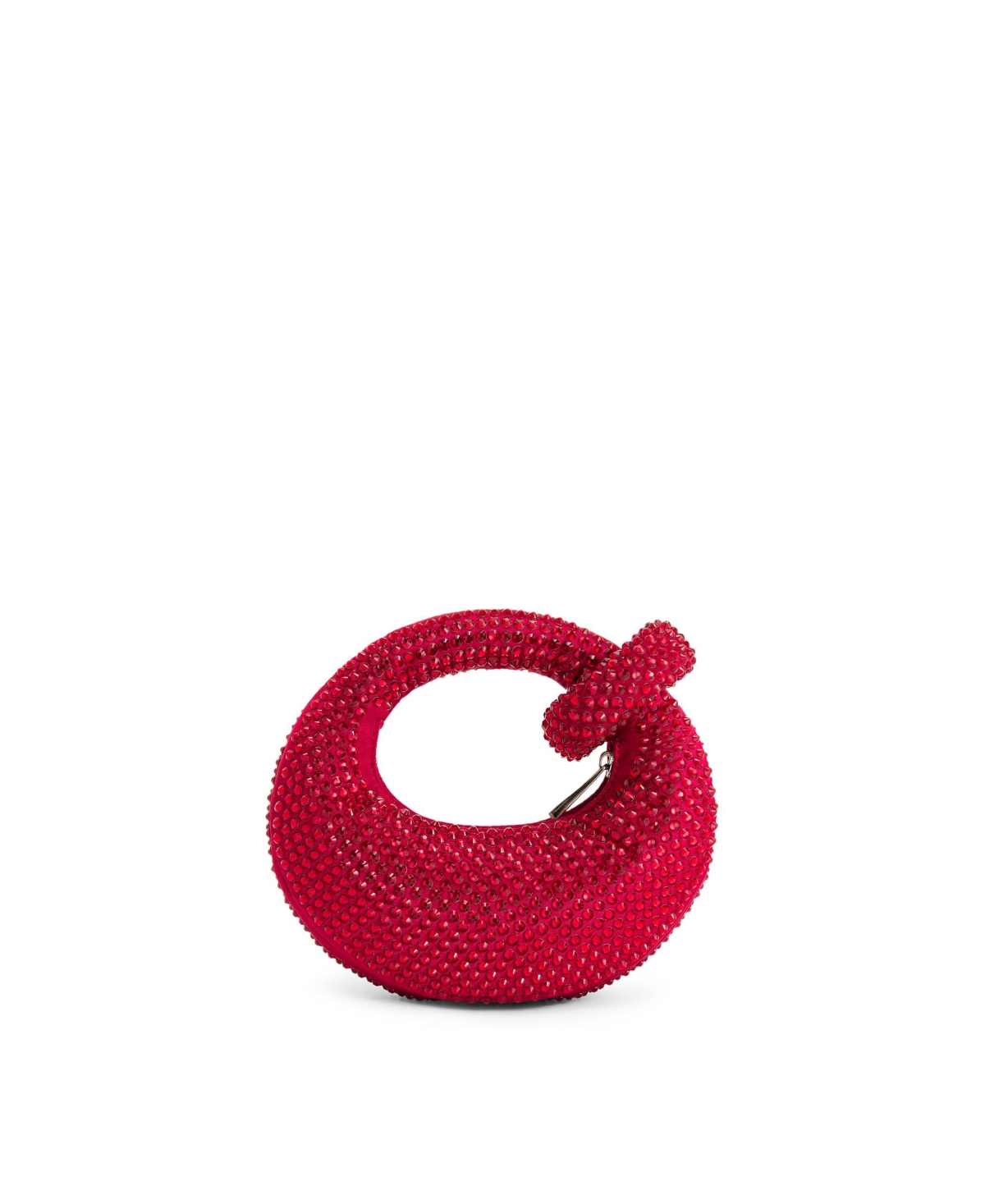 Jw Pei Handbags Abacus Crystal Mini Top Handle Clutch Bag In Red