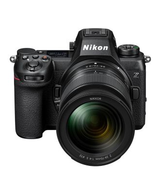 Z6III Mirrorless Camera with NIKKOR Z 24-70mm f/4 S Lens, Bundle with Filter Kit, 128GB Memory Card, Battery, Bag, Cleaning Cloth