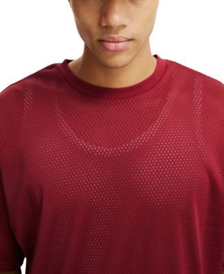 Men's Cropped Fit Mesh T-Shirt