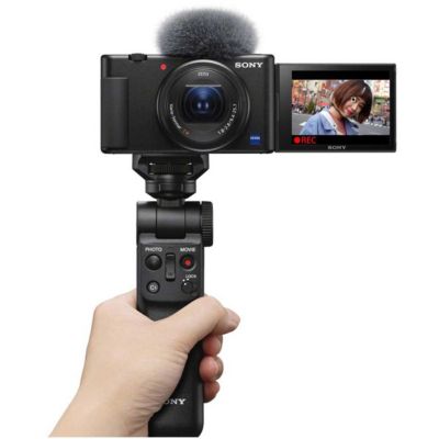 Sony ZV-1 Compact 4K HD Digital Camera, Black Bundle with