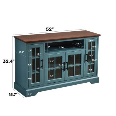 Streamdale Buffet Table Sideboard with 4 Doors