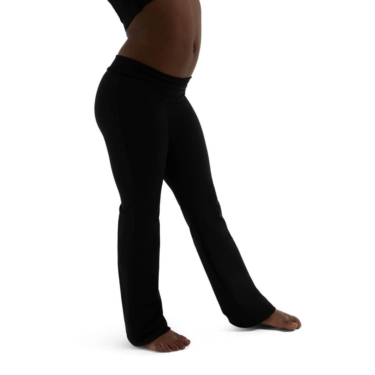 Брюки Capezio Team Basics Pant для девочек, цвет: Чёрный — фото 2