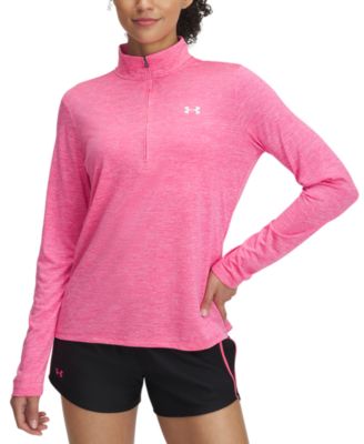 Under Armour - Women's Twist Tech Half-Zip Logo Top