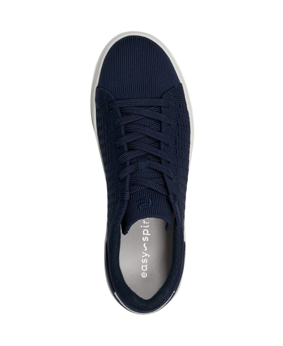 Shop Easy Spirit Women's Holston Lace-up Sneakers In Navy