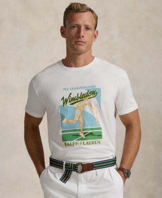 Polo Ralph Lauren - Unisex Wimbledon Classic-Fit Logo T-Shirt