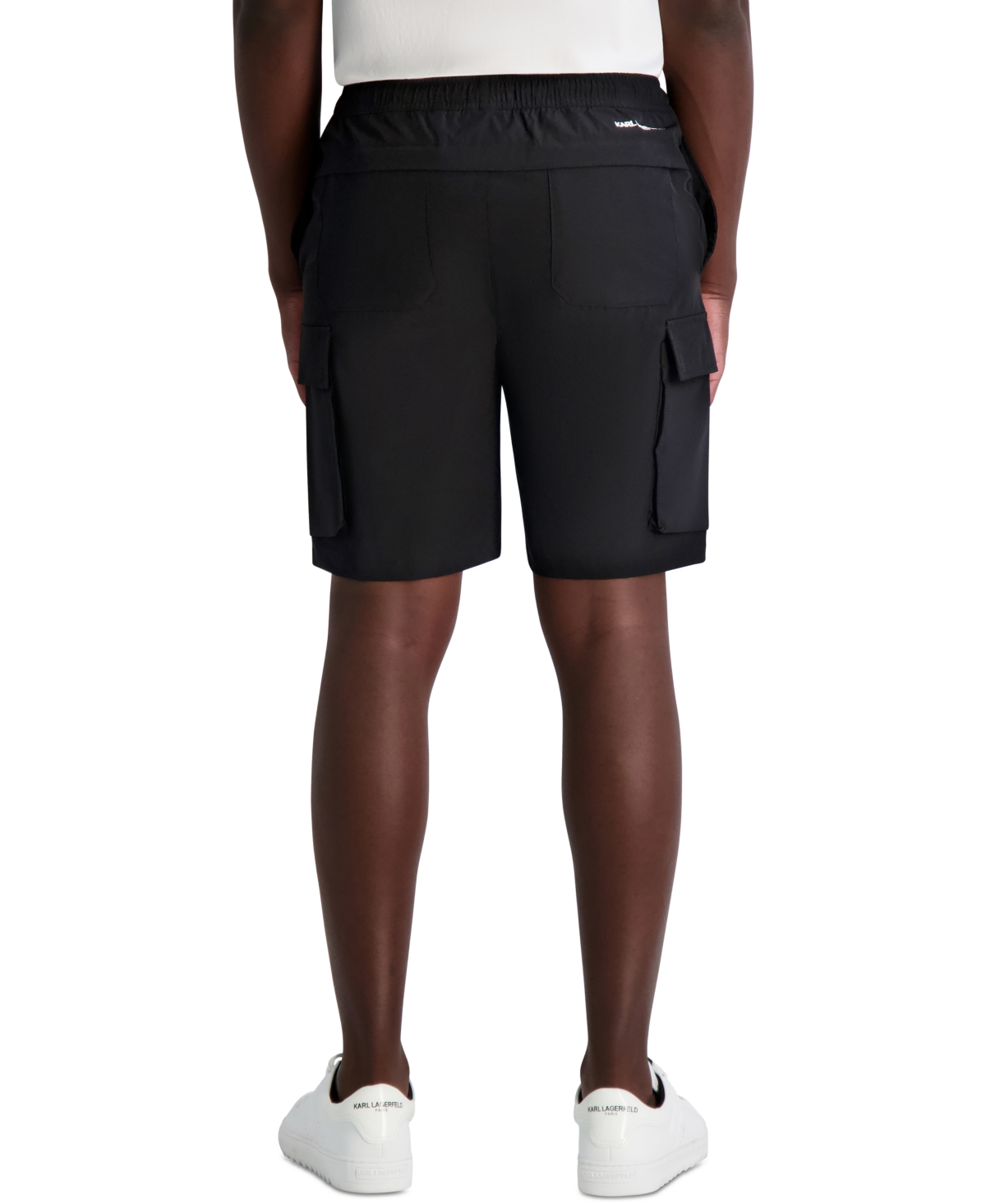 Karl Lagerfeld Cargo Short In Black