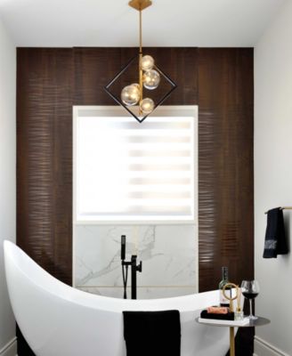 20.50" Metal Glasgow 5 Light Pendant