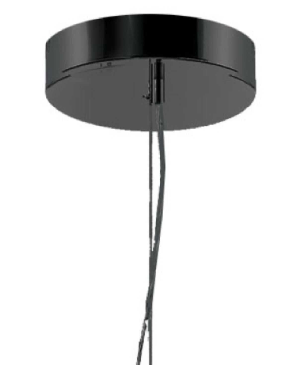Dainolite 12.50" Metal Ramona Led Pendant In Clear