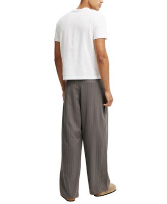 Men's Super Baggy Pleated Pants
