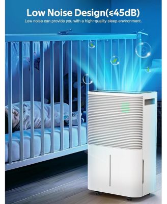 45 Pint Auto Manual Drain Home Dehumidifier