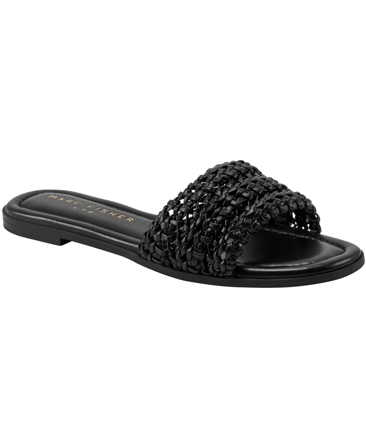 Marc Fisher Ltd Vickee Slide Sandal In Black