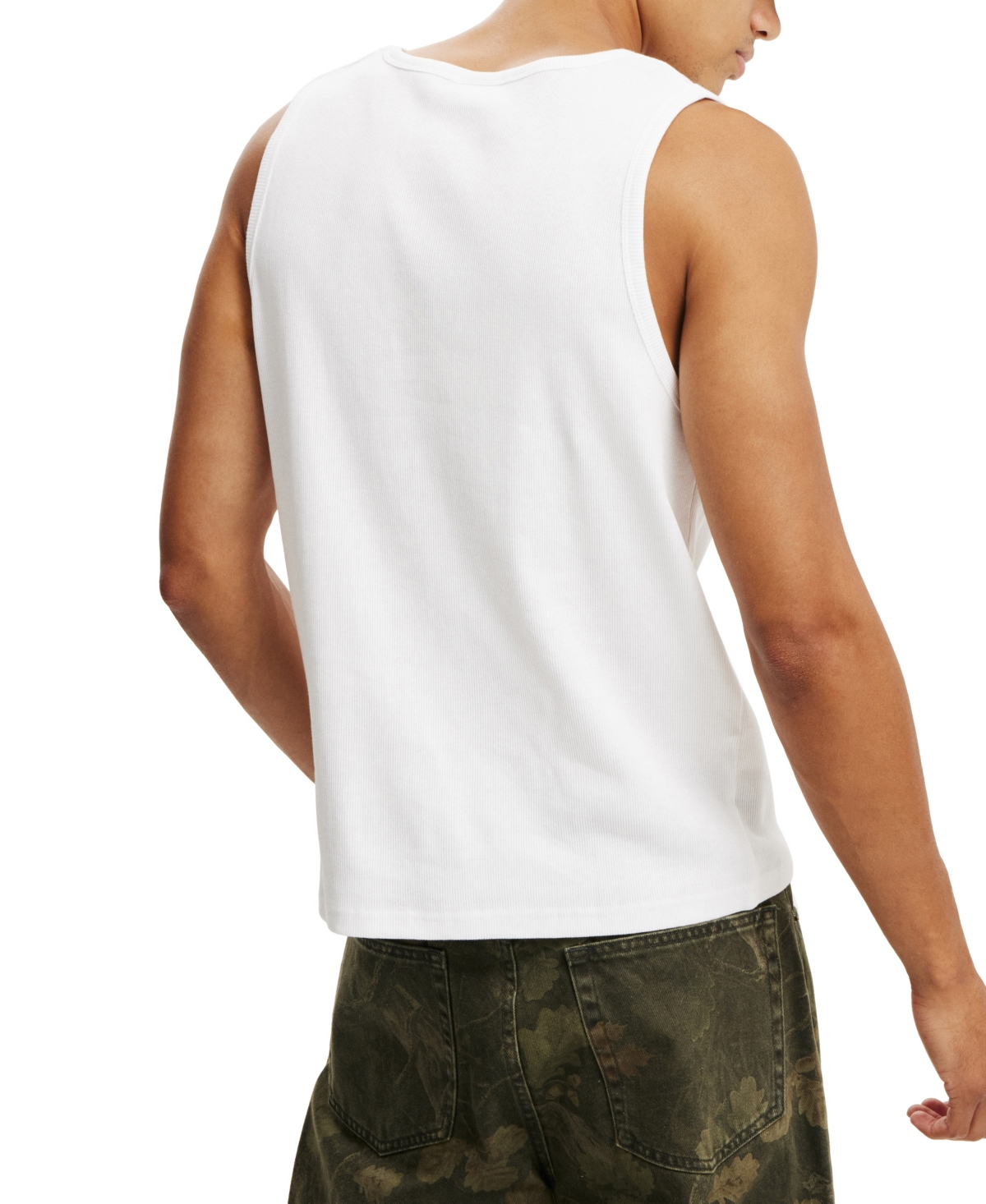 COTTON ON MEN'S RIB TANK TOP 