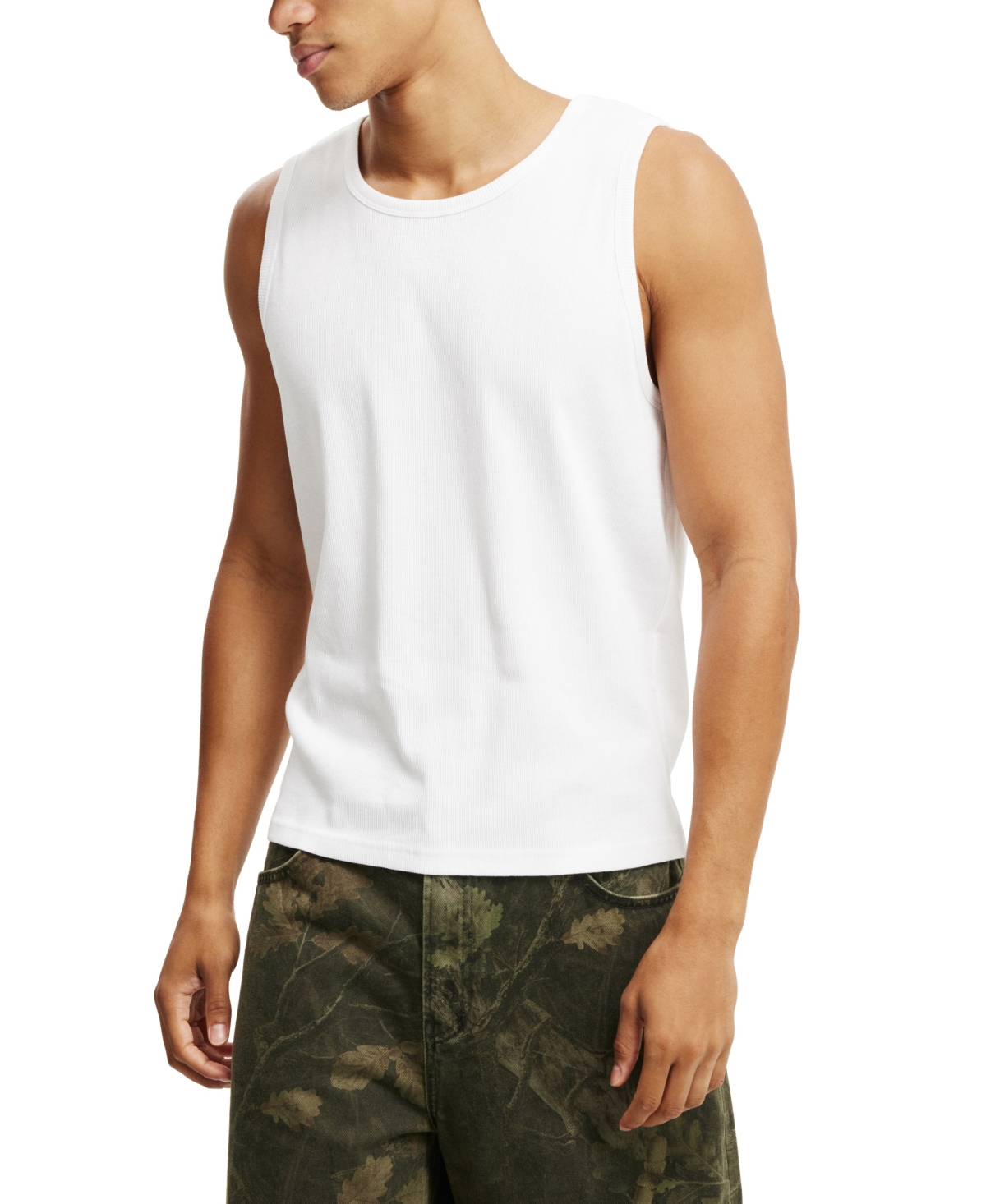 COTTON ON MEN'S RIB TANK TOP 
