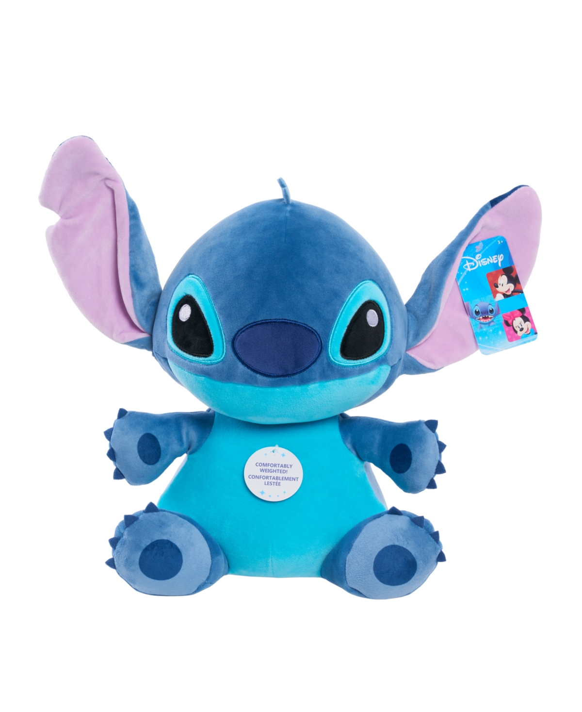 Stitch Weighted Comfort Plush  Toy In Multi Color