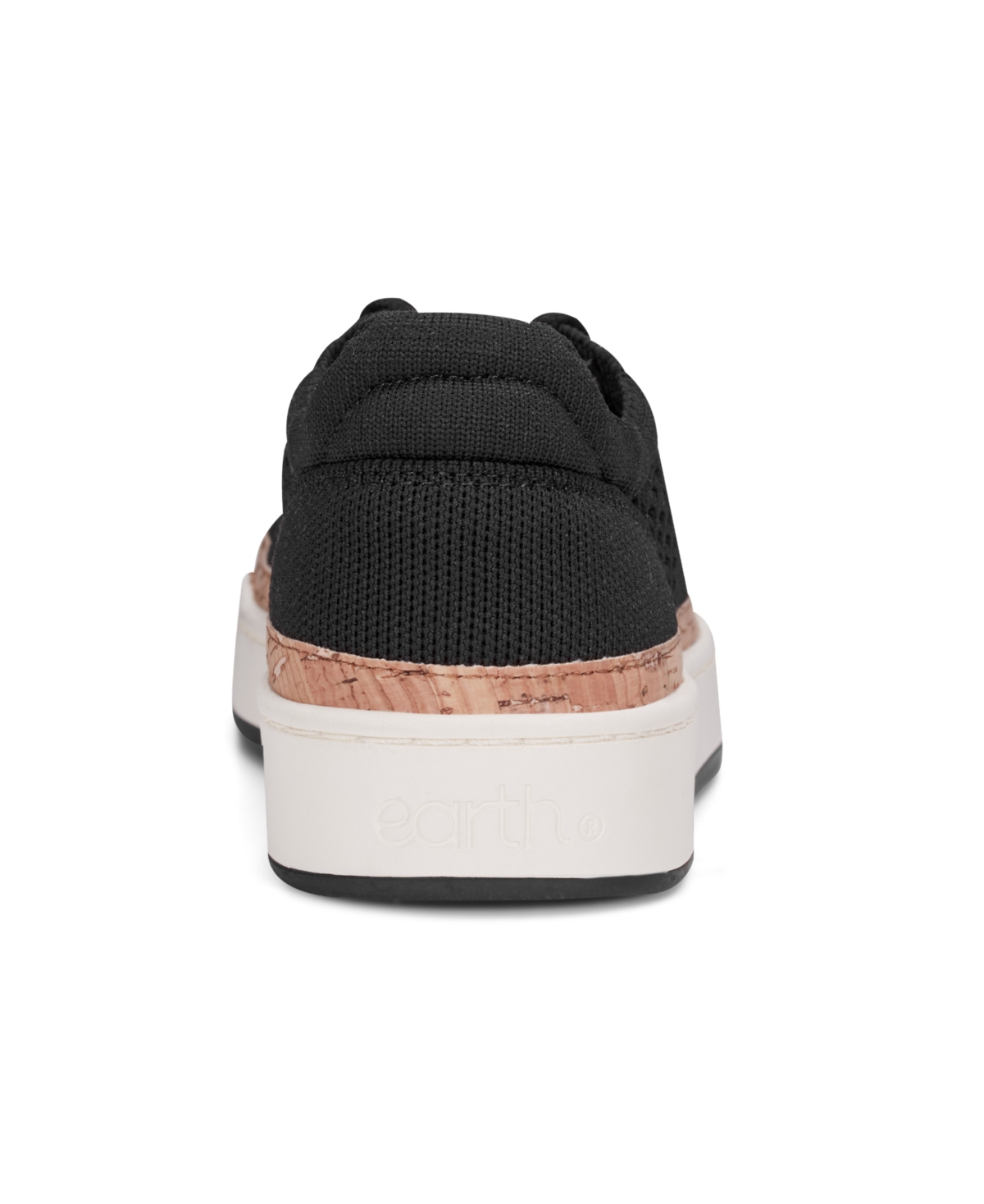 EARTH WOMEN'S KNIGHT KNIT LACE-UP SNEAKERS 
