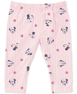 Baby Girls Minnie Mouse Bodysuits & Pants, 5 Piece Set