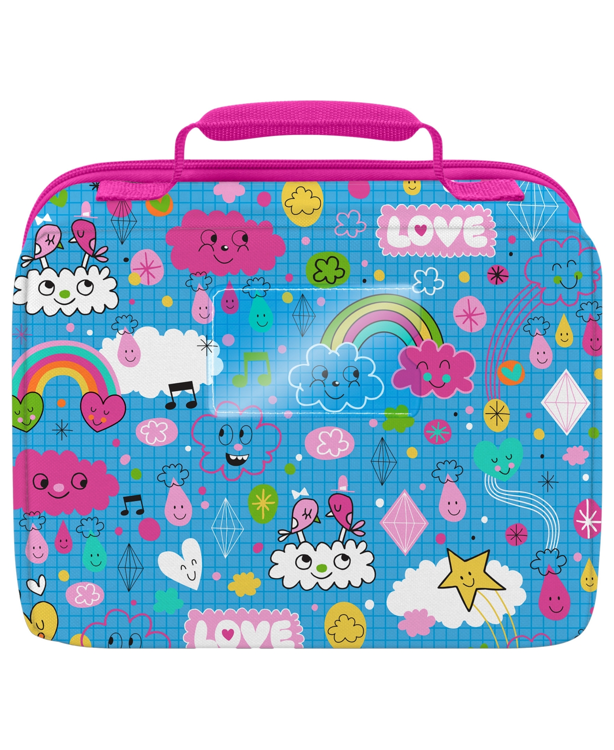 Thermos Insulation Soft Lunch Box In Sketchbook