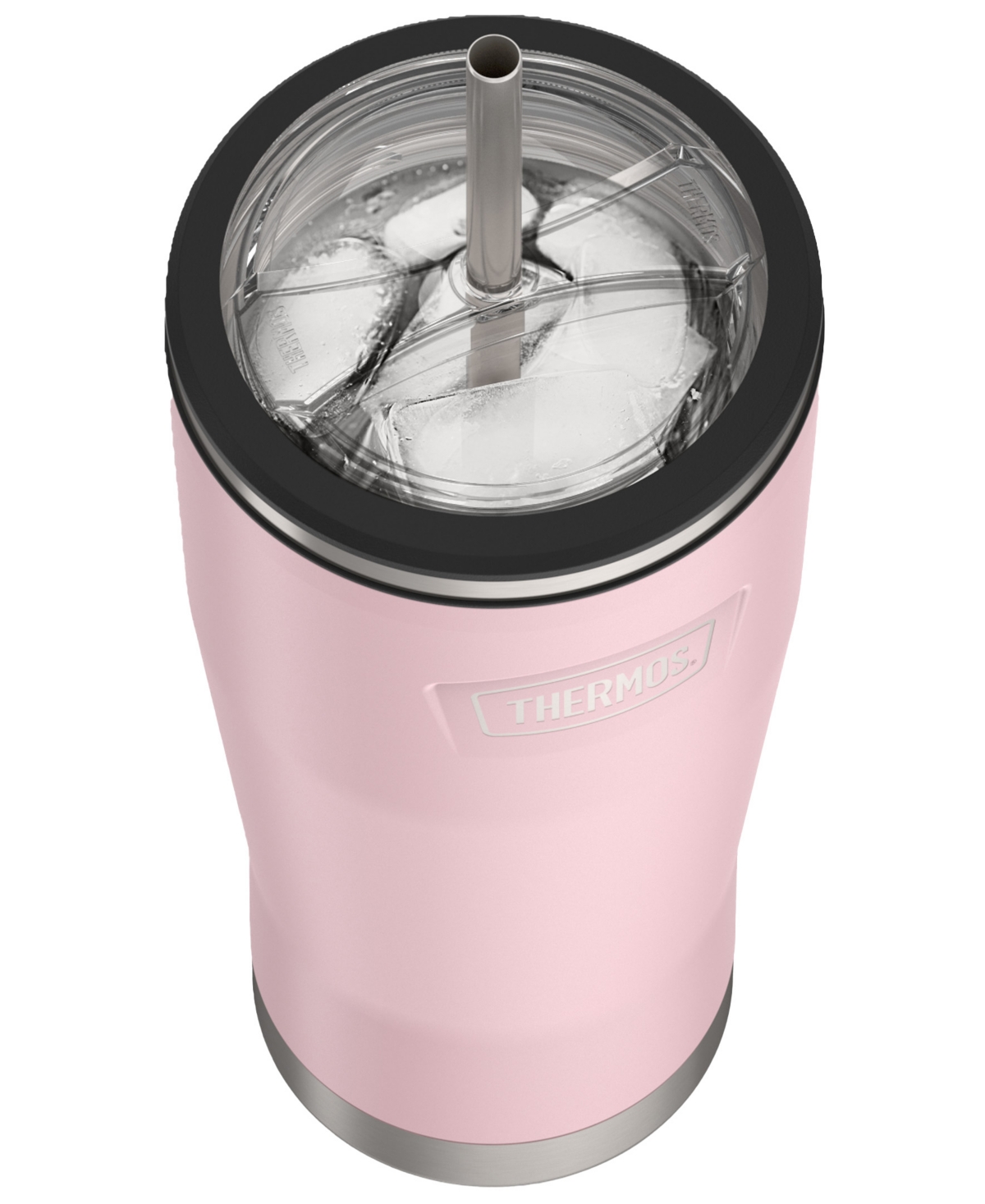 Thermos Icon Series 24 Oz. Tumbler With Slide Lock Lid In Sunset Pink