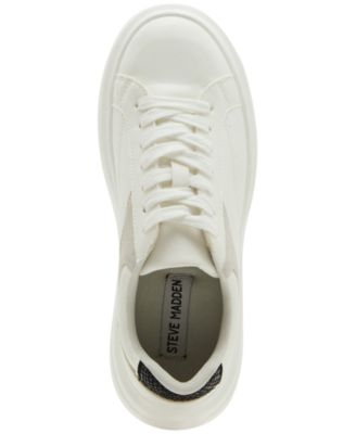 Steve Madden Women's Venture Platform Lace-Up Sneakers - Macy's