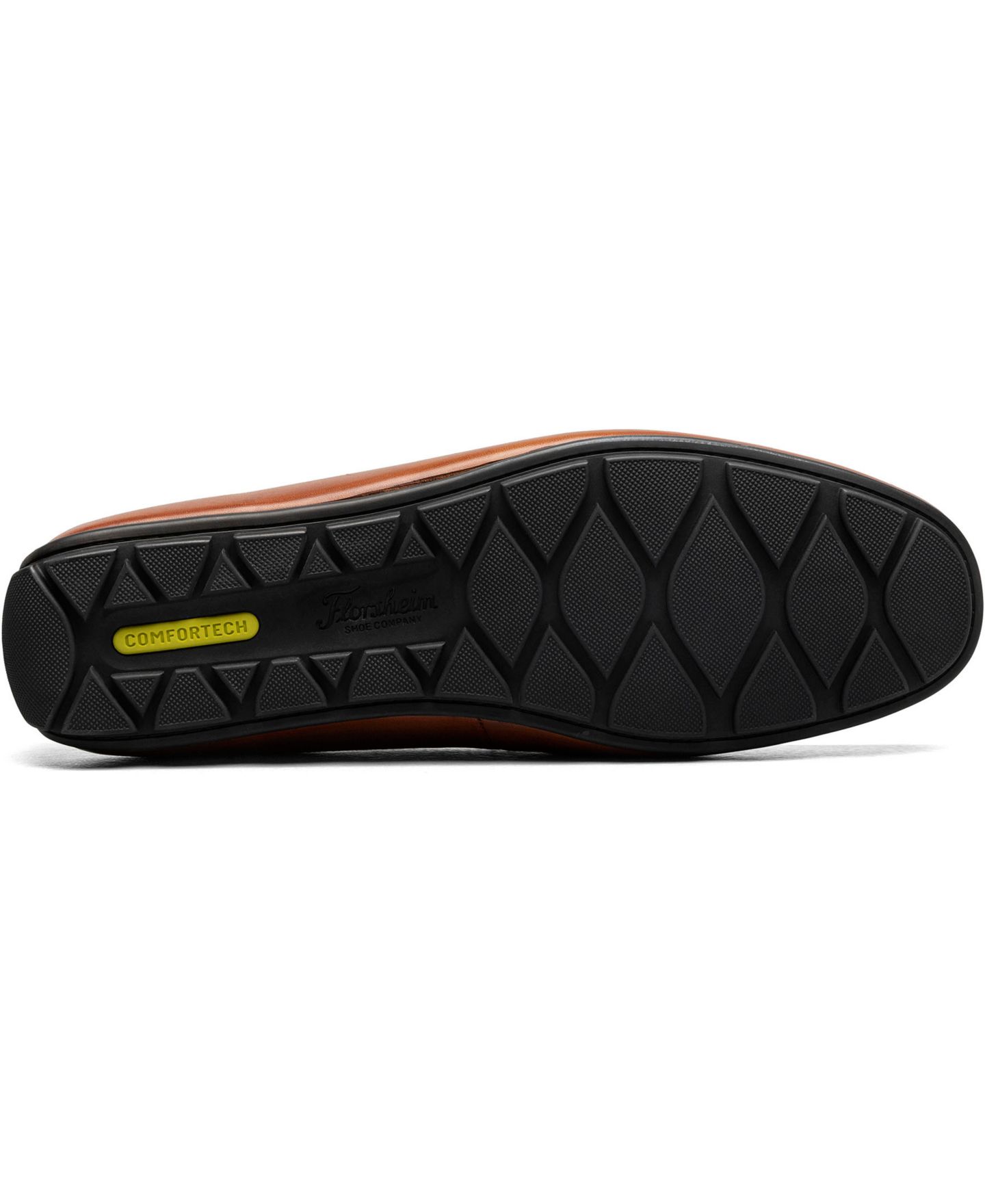 Мужские туфли Florsheim Motor Moc Toe Bit Loafer, цвет: Коньячный — фото 7