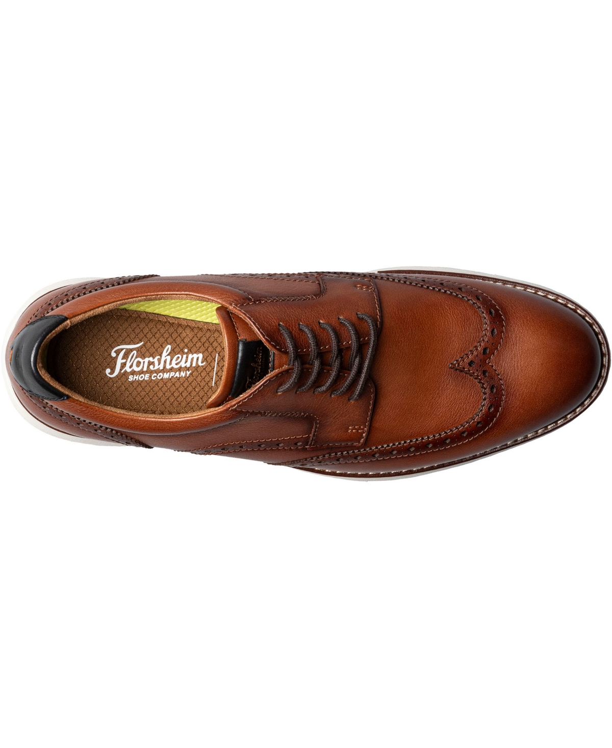Florsheim Men's Launch Wingtip Oxford In Cognac Multi