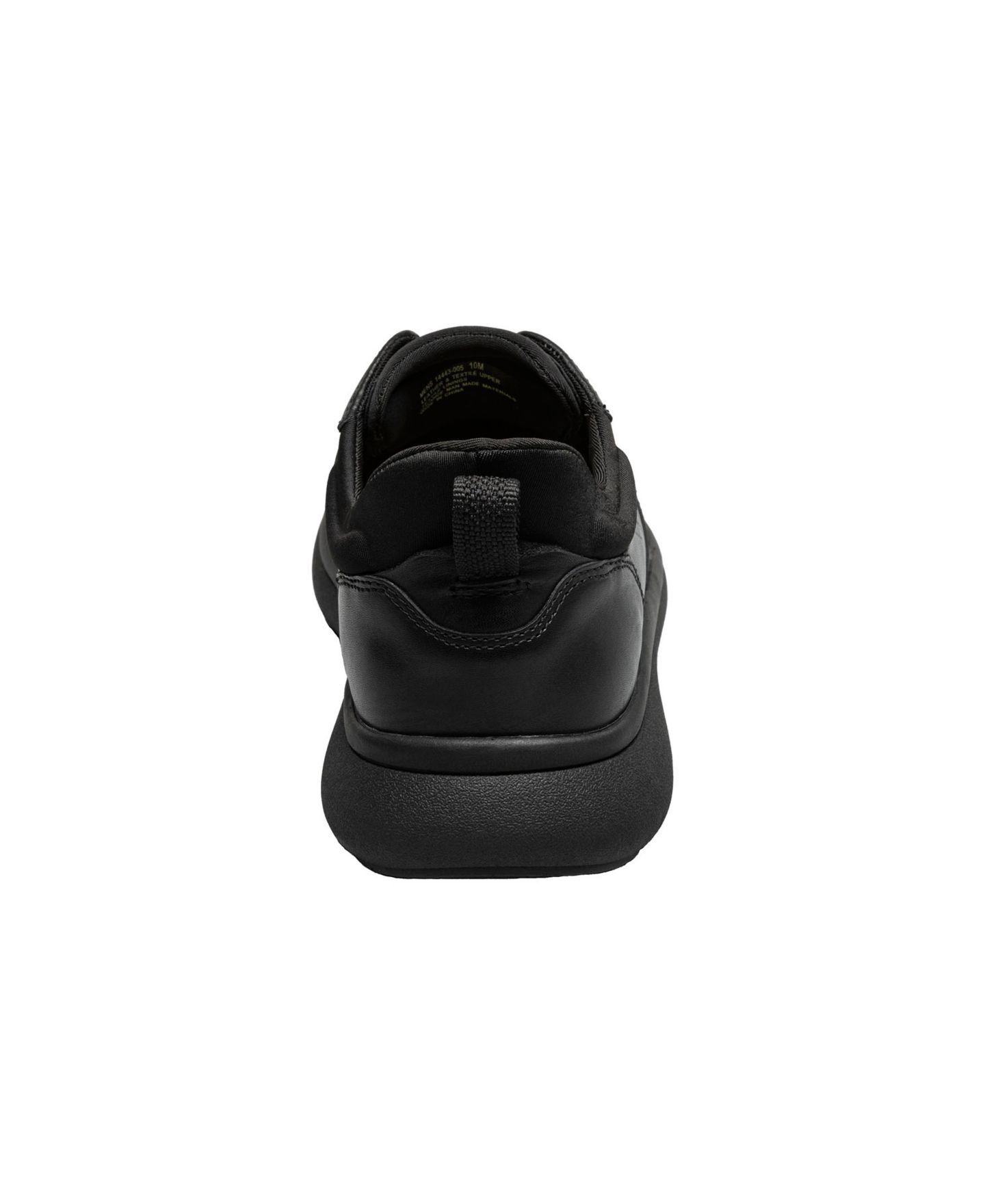 Мужские кроссовки Florsheim Fleet Perf Toe Elastic Lace, цвет: Чёрный — фото 4