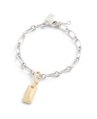 Gold Collectible Signature Stitched Hangtag Charms