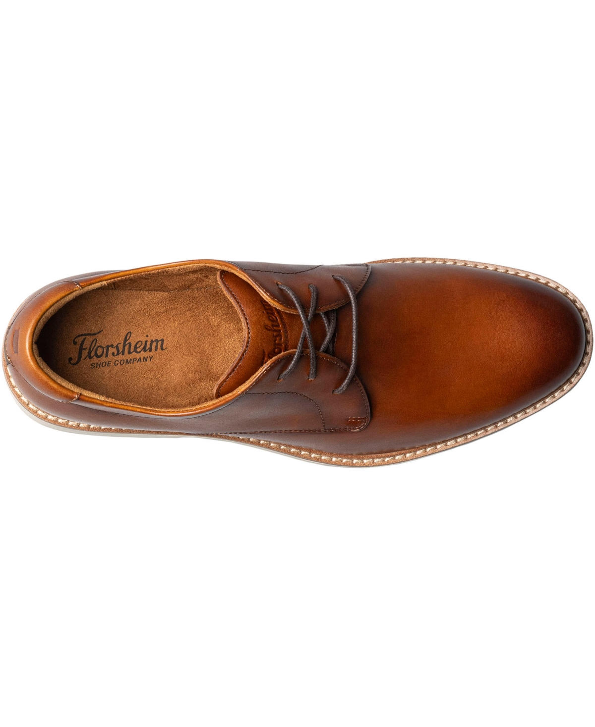 Florsheim Men's Highpoint Round Toe Oxford In Cognac Multi