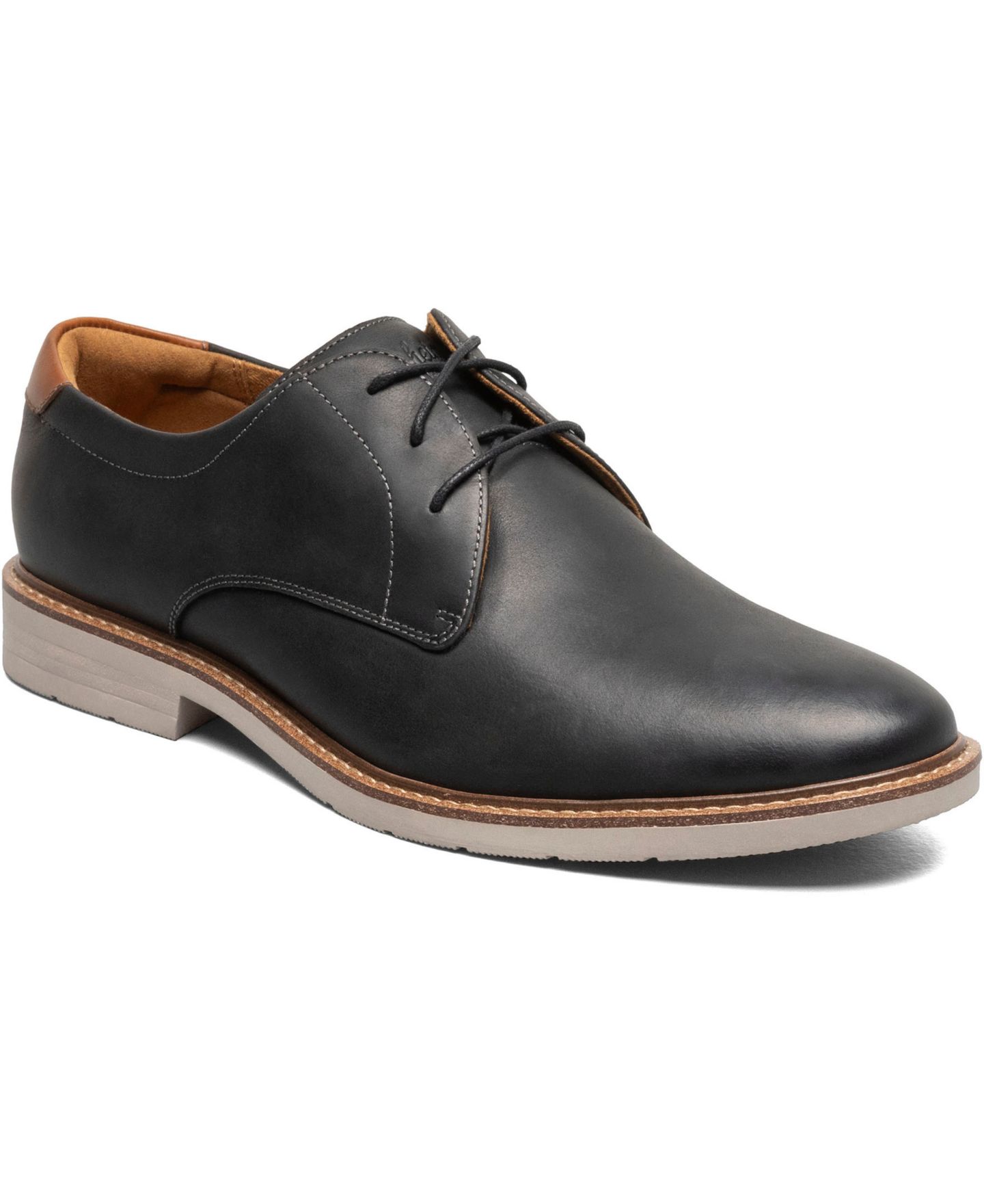 Florsheim Men's Highpoint Round Toe Oxford, цвет: Чёрный — фото 1