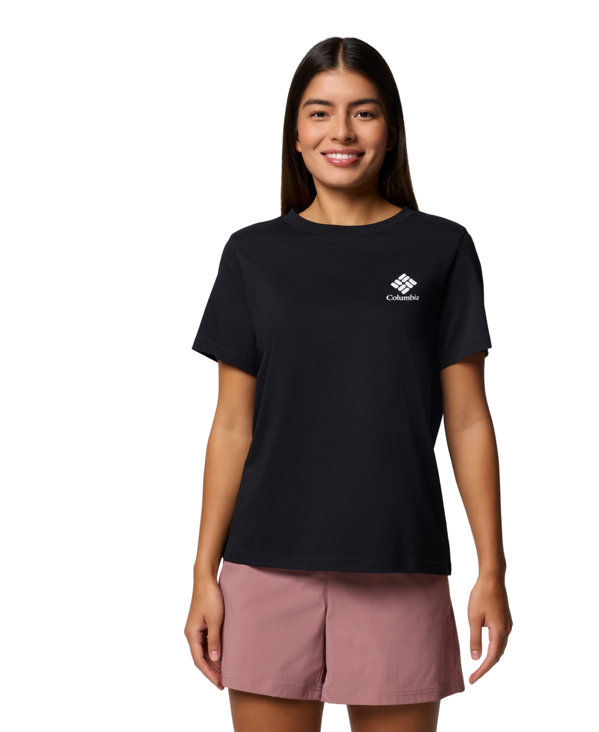 Columbia Women's Rolling Bend Graphic Short Sleeve Top