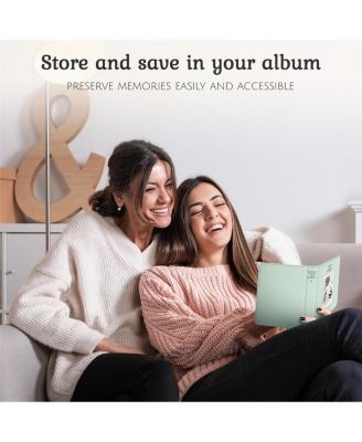 Fujifilm Instax Mini 12 Instant Film Camera, Mint Green Bundle with Instax Mini Custom Case, Accessory Kit and Daylight Film, 4x Twin Pack