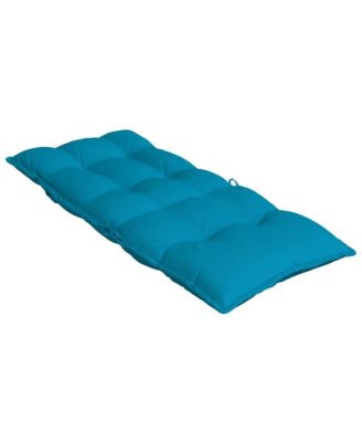 Highback Chair Cushions 2 pcs Light Blue Oxford Fabric