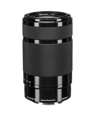 Sony ZV-E10 Mirrorless Interchangeable Lens Vlogging Camera with 16-50mm Lens, Black - Bundle with E 55-210mm f/4.5-6.3 OSS High Definition