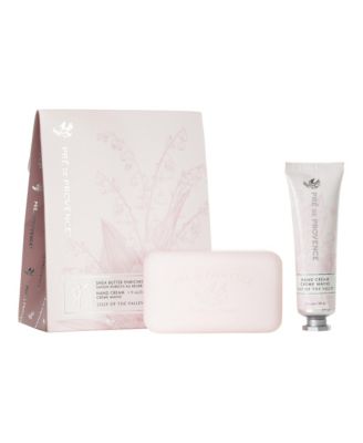 Pre de Provence Heritage Gift Set 150g Soap & 30ml Hand Cream - Lily of the valley