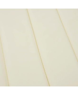 Sun Lounger Cushion Cream 78.7"x23.6"x1.2" Oxford Fabric
