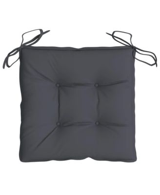 Chair Cushions 6 pcs Anthracite 19.7"x19.7"x2.8" Oxford Fabric