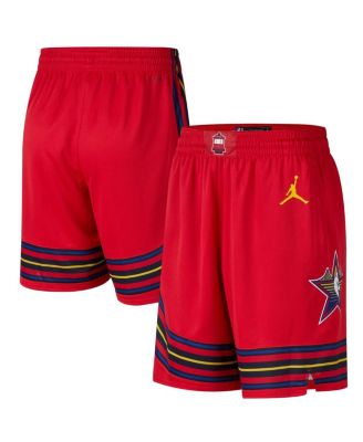 Jordan - Men's Red 2025 NBA All-Star Game Authentic Swingman Shorts
