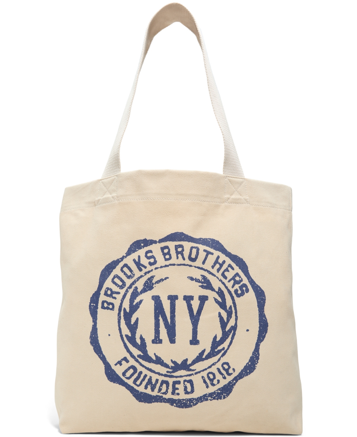 Brooks Brothers Men's Tribeca Textile Tote Bag In Natural