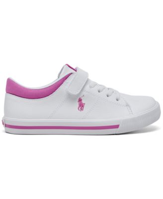 Little Girls Elmwood Fastening Strap Casual Sneakers from Finish Line