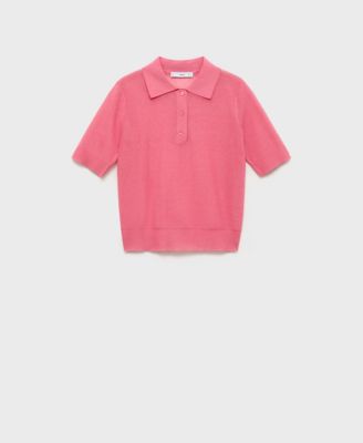 Women's Knitted Polo-Neck Sweater