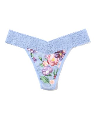 Women's Printed Dream Ease Original Rise Thong