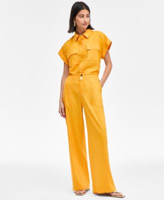 I.N.C. International Concepts - Women's Paperbag-Waist Pants
