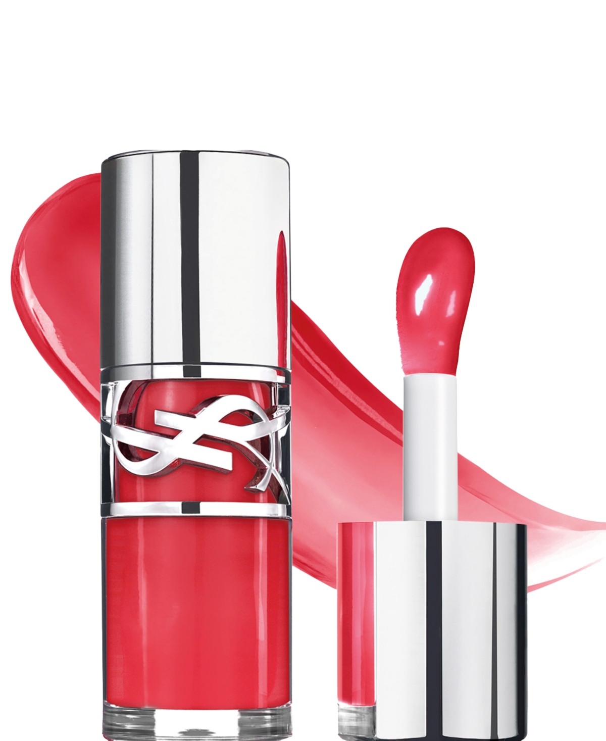 Saint Laurent Loveshine Plumping Lip Oil Gloss In 07- Strawberry Star