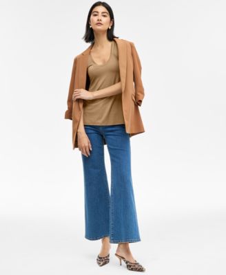 Women's Luxe Scoop-Neck Tank Top, Exclusively at Macy's